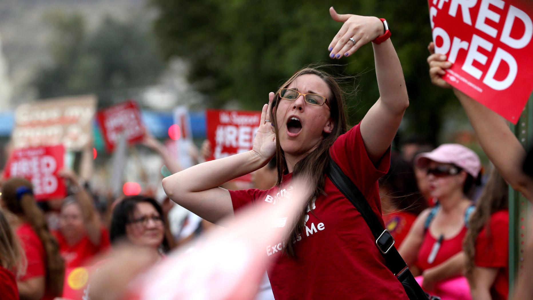 Gov. Ducey not interested in disciplining Arizona teachers for striking